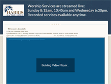 Tablet Screenshot of harrisbaptisttv.com